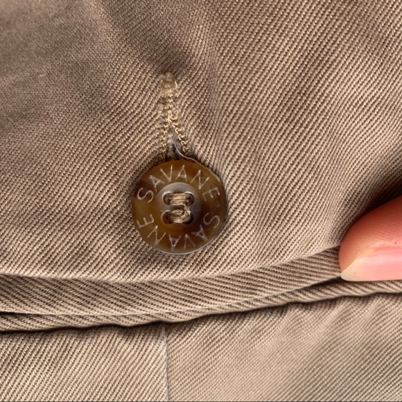 SAVANE relaxed chino pants cotton men’s 34 - Picture 3 of 8